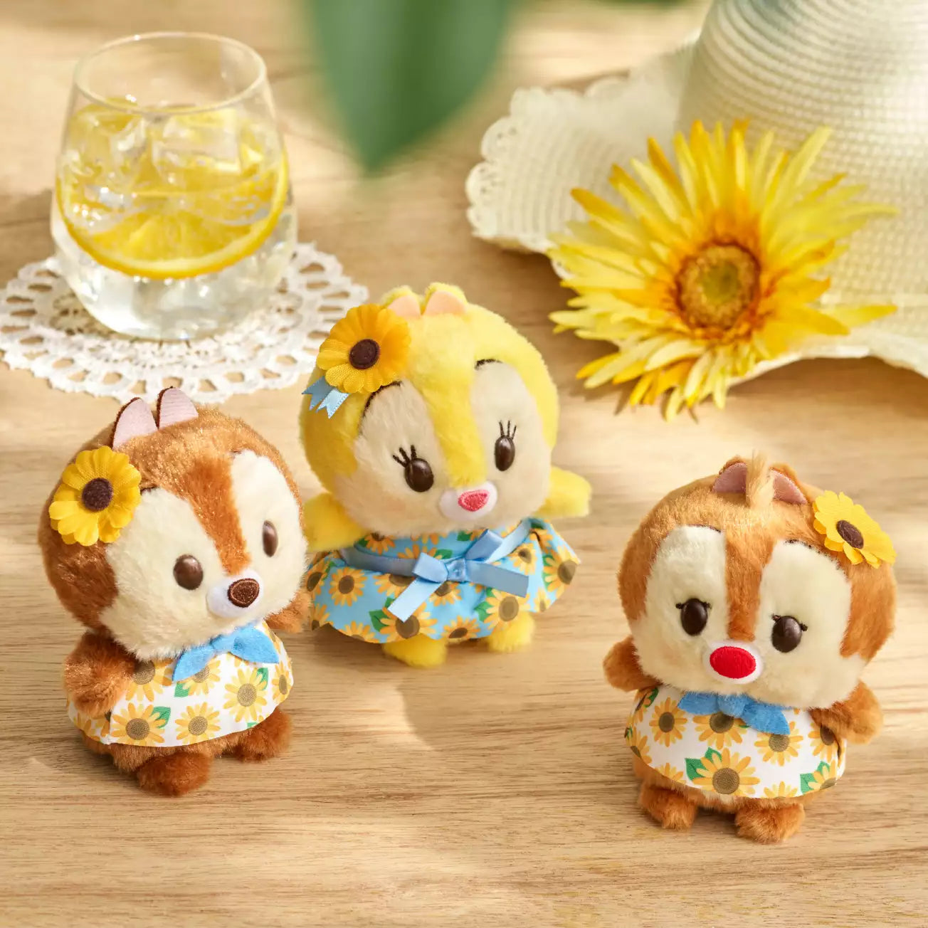 JUNE 9 PREORDER - Japan Disney Store - Dale - Sunflower Urupocha Plush