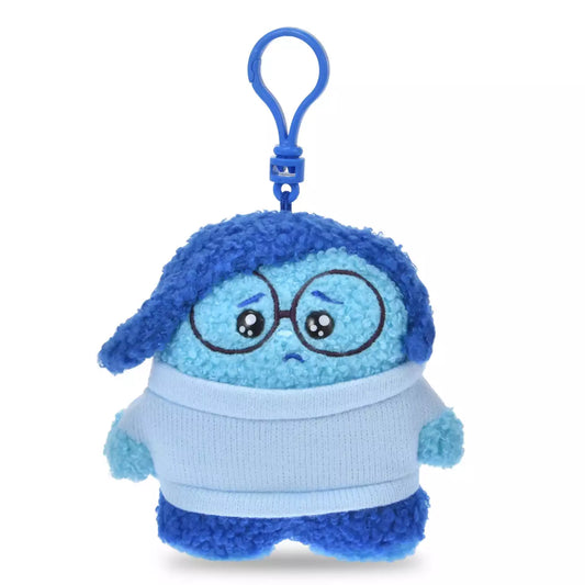 Japan Disney Store - Inside Out - Sadness - Mofupeta Plush Keychain