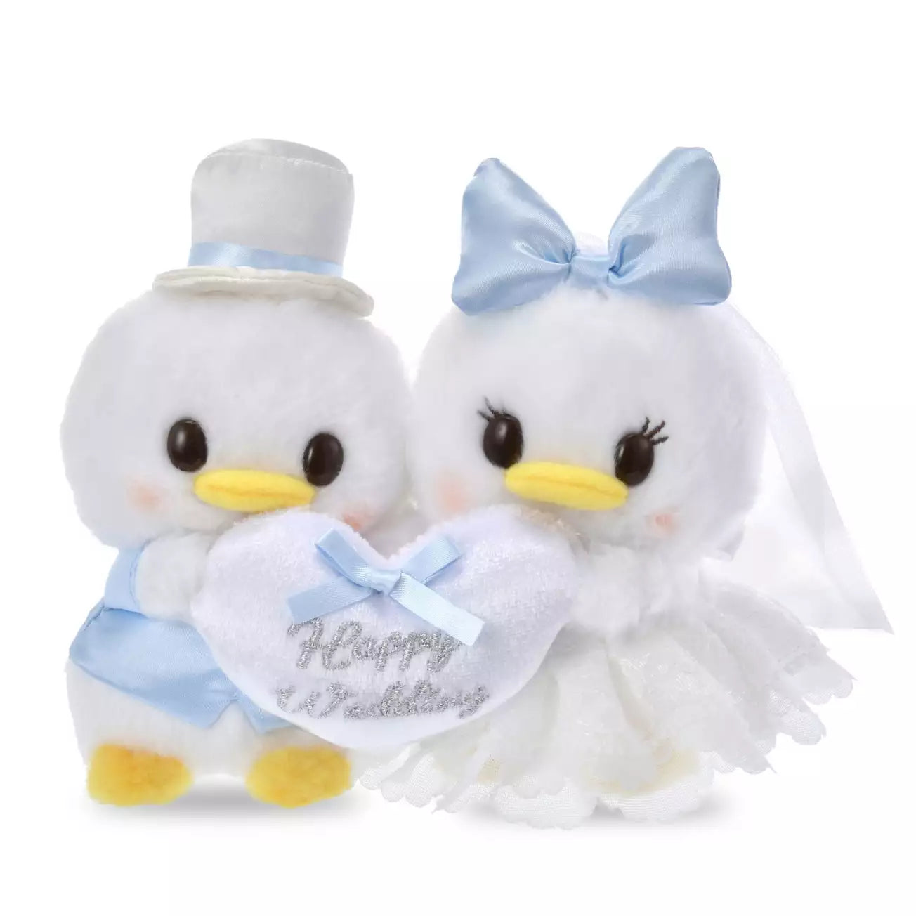 Japan Disney Store - Donald & Daisy - Urupocha Wedding Plush