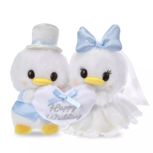Japan Disney Store - Donald & Daisy - Urupocha Wedding Plush