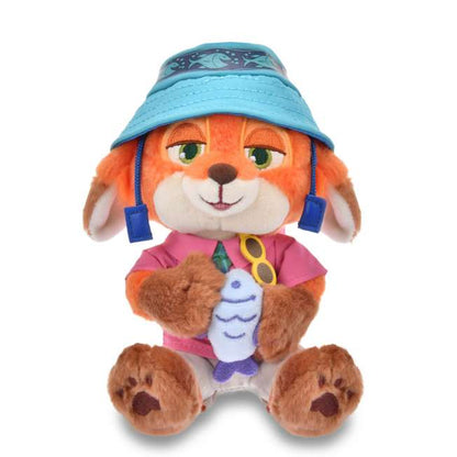 Japan Disney Store - Zootopia Fish Market - Nick Wilde Plush Keychain