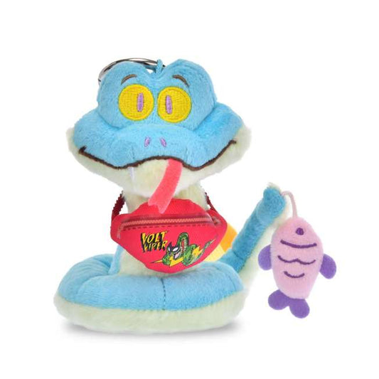 Japan Disney Store - Zootopia Fish Market - Gary Da Snake - Plush Keychain