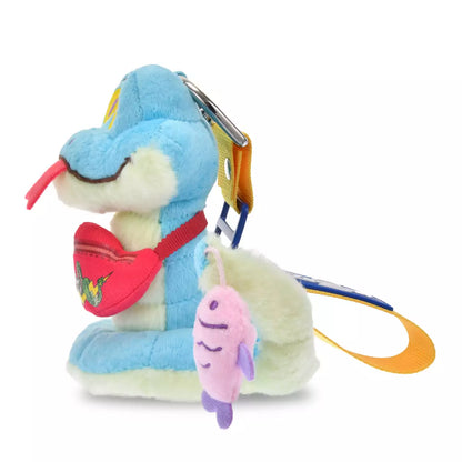 Japan Disney Store - Zootopia Fish Market - Gary Da Snake - Plush Keychain