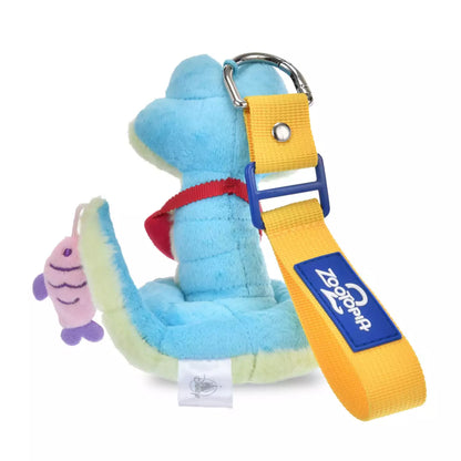 Japan Disney Store - Zootopia Fish Market - Gary Da Snake - Plush Keychain