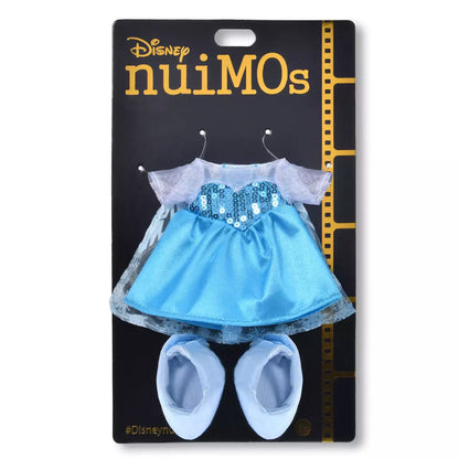 Japan Disney Store - nuiMOs Plush Toy Costume Dress Set - Elsa - Frozen Princess Costume