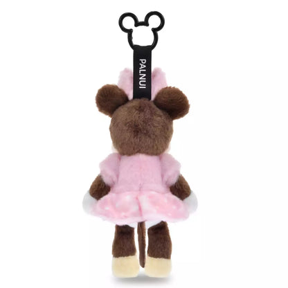 Japan Disney Store - Palnui - Minnie Mouse Plush Keychain