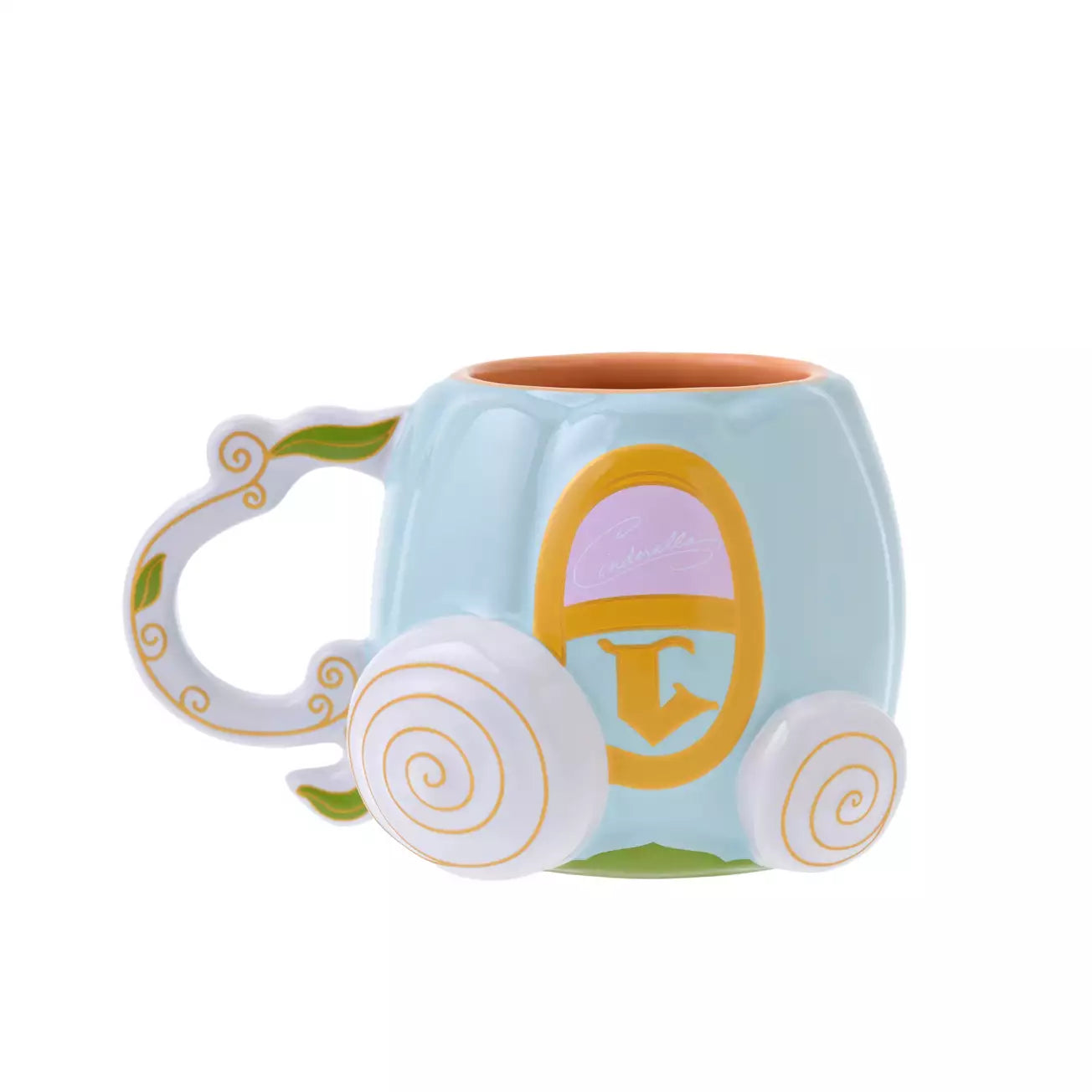 Japan Disney Store - Cinderella - 3D Pumpkin Carriage Mug