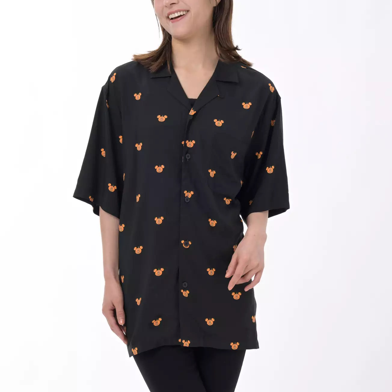 SEPT 1 PREORDER - Japan Disney Store - Halloween 2026 - Mickey Mouse - Oversized Short-Sleeved Shirt