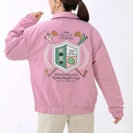 Japan Disney Store - Alice in Wonderland 75th Anniversary - Flamingo & Hedgehog Jacket
