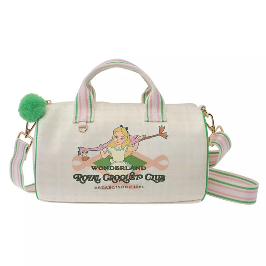 Japan Disney Store - Alice in Wonderland 75th Anniversary - Alice & Flamingo 2-Way Boston Bag