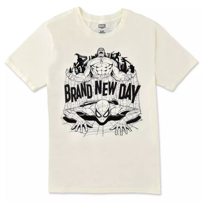 JULY 31 PREORDER - Japan Disney Store - Spider-Man & Hulk Short-Sleeve T-Shirt - Spider-Man: Brand New Day