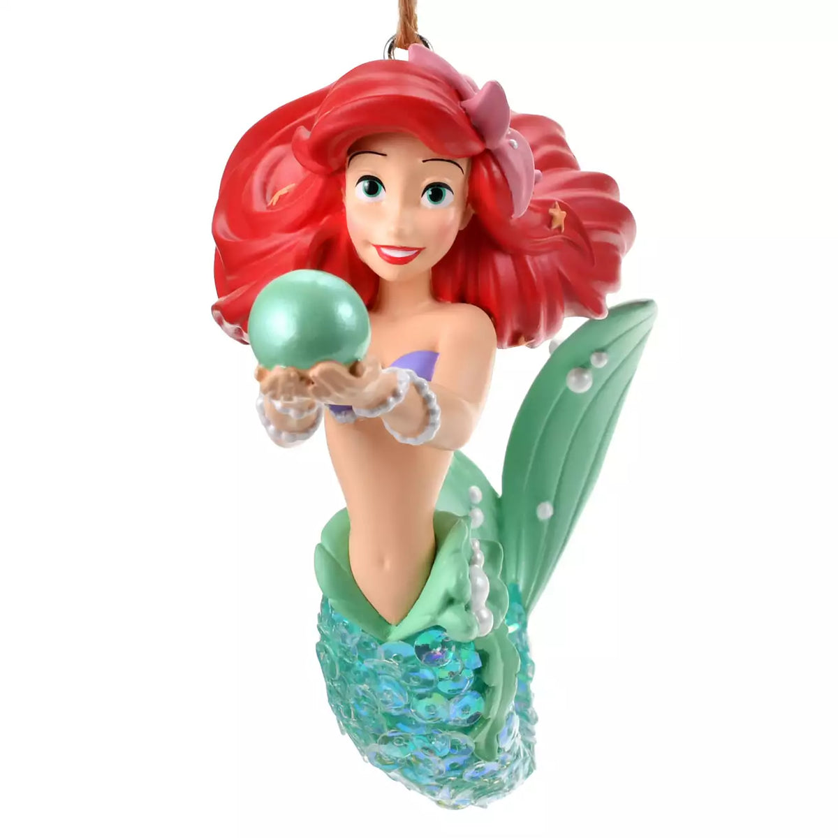 OCT 2 PREORDER - Japan Disney Store - Christmas Ornaments 2026 - The Little Mermaid - Sequins Ariel