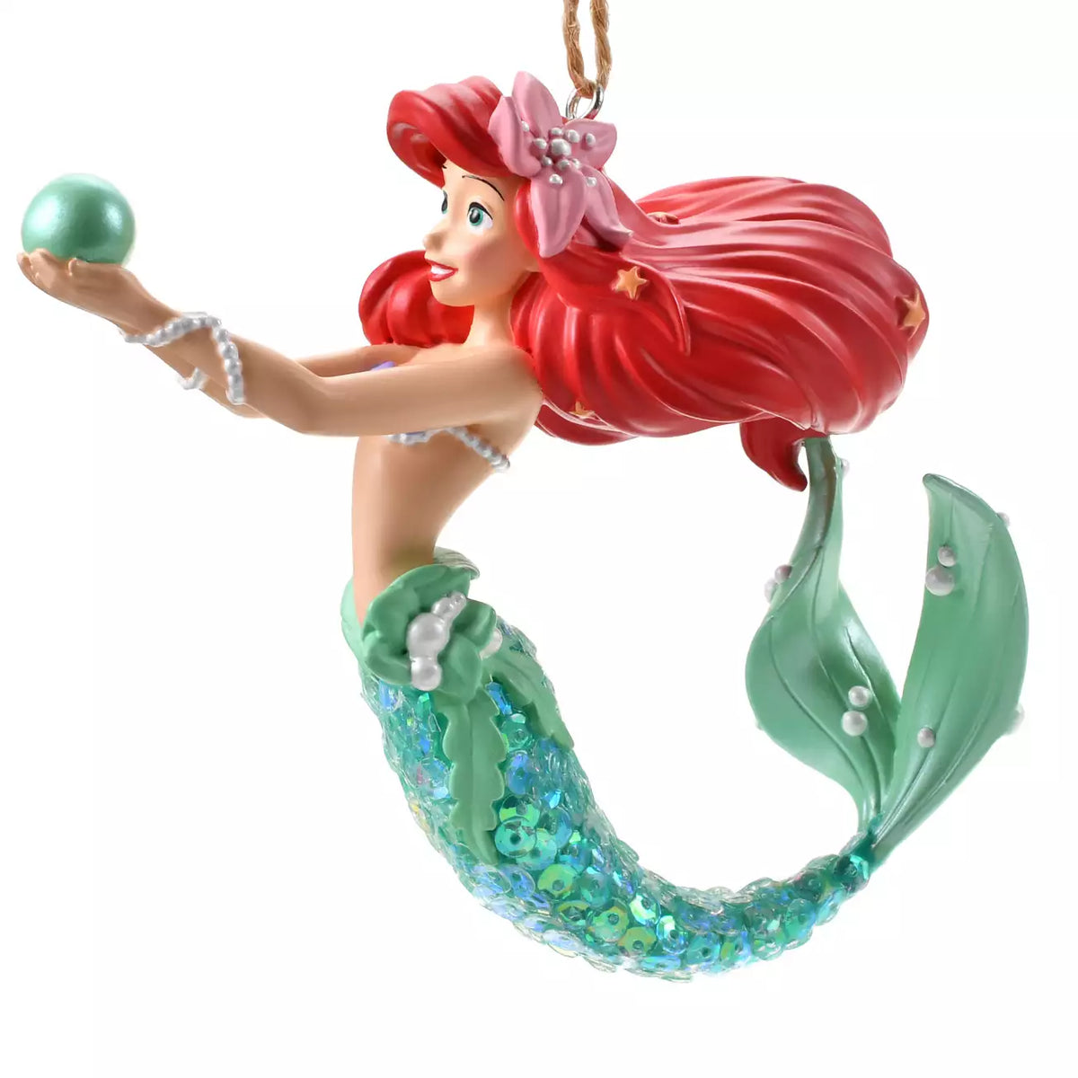 OCT 2 PREORDER - Japan Disney Store - Christmas Ornaments 2026 - The Little Mermaid - Sequins Ariel