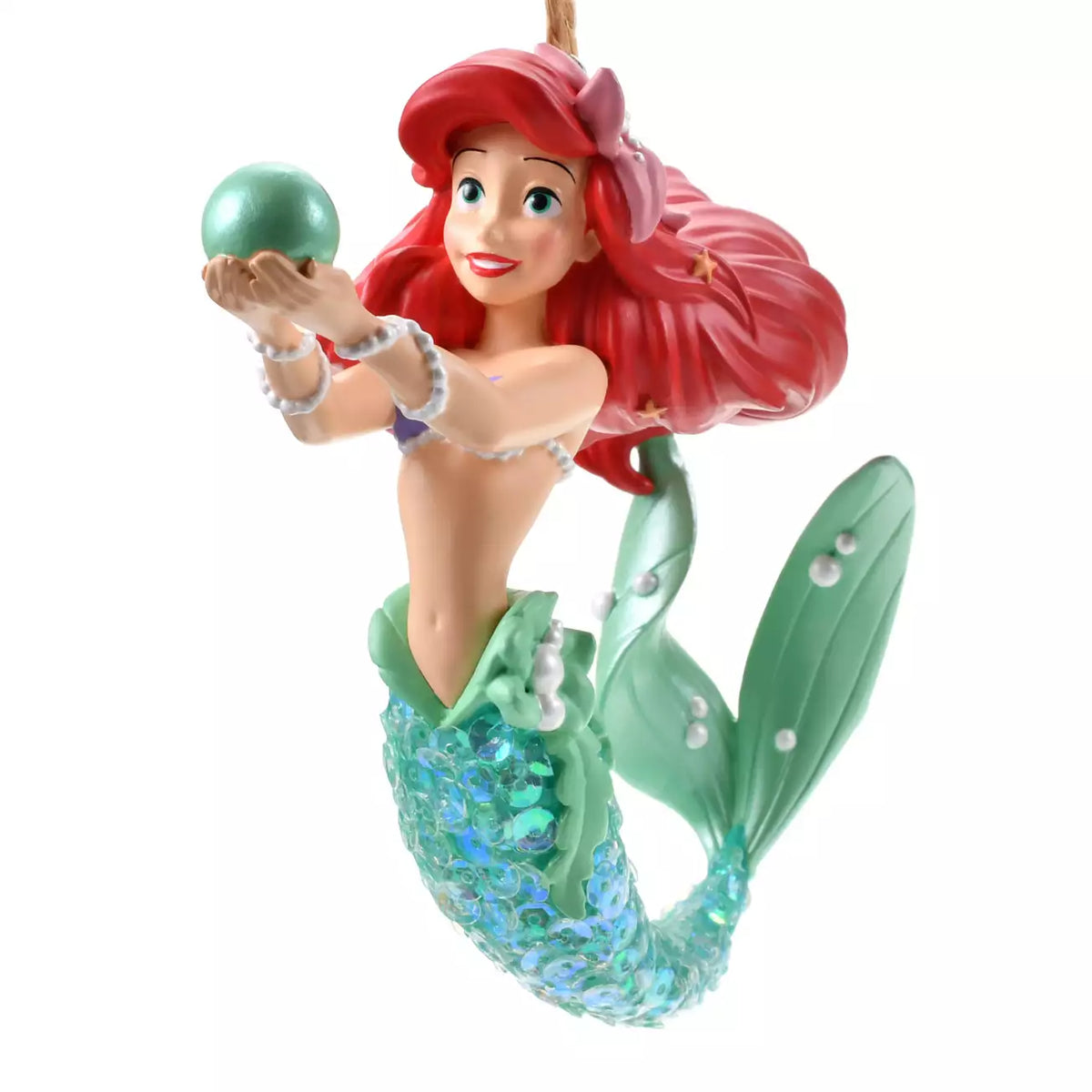 OCT 2 PREORDER - Japan Disney Store - Christmas Ornaments 2026 - The Little Mermaid - Sequins Ariel