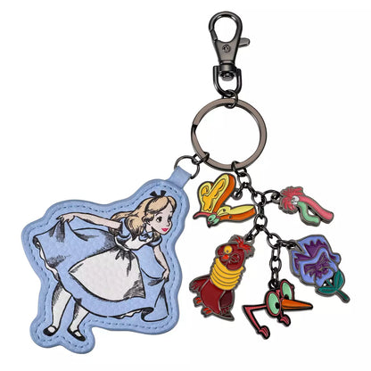 JUNE 16 PREORDER - Japan Disney Store - Alice in Wonderland 75th Anniversary - Keychain