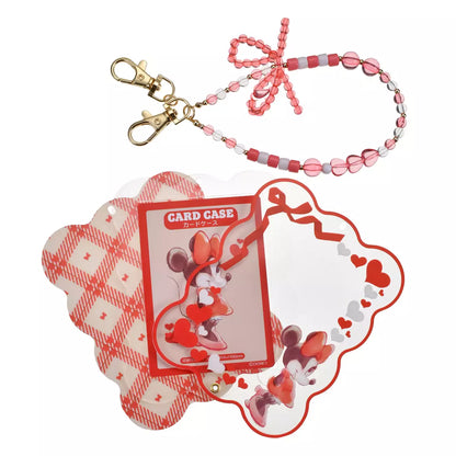 Japan Disney Store - Minnie Mouse - Card Holder - Bead Charm