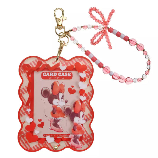 Japan Disney Store - Minnie Mouse - Card Holder - Bead Charm