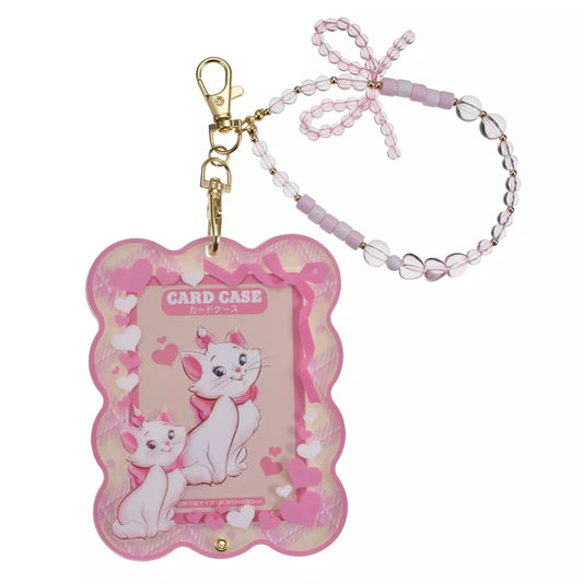 Japan Disney Store - Marie the Aristocats - Card Holder - Bead Charm