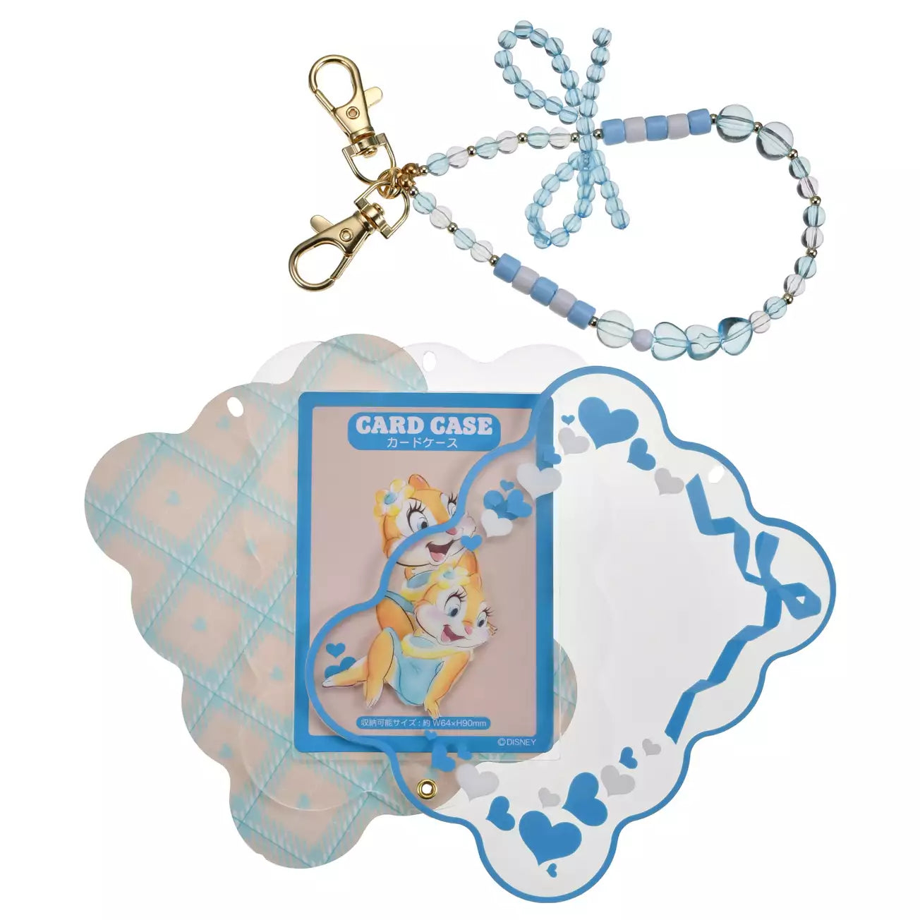 Japan Disney Store - Clarice Card Holder - Bead Charm