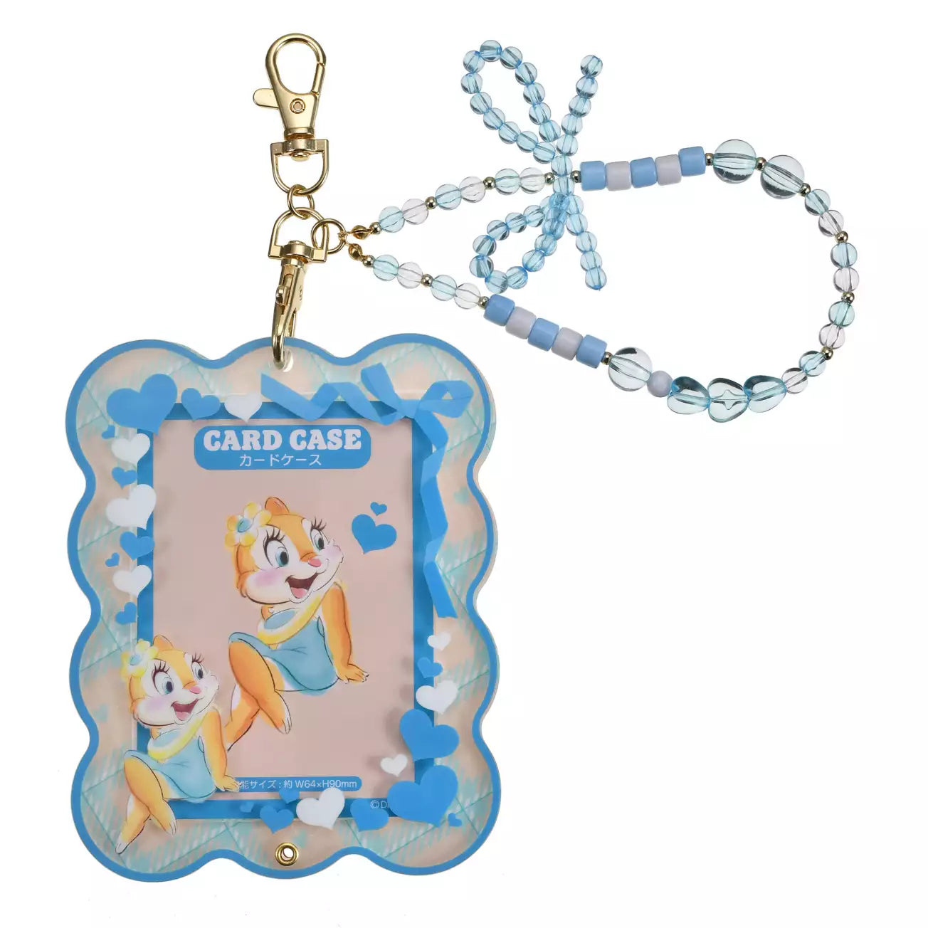 Japan Disney Store - Clarice Card Holder - Bead Charm