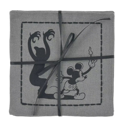 AUG 7 PREORDER - Japan Disney Store - Silly Symphony - The Skeleton Dance - Mickey Mouse Napkin Set