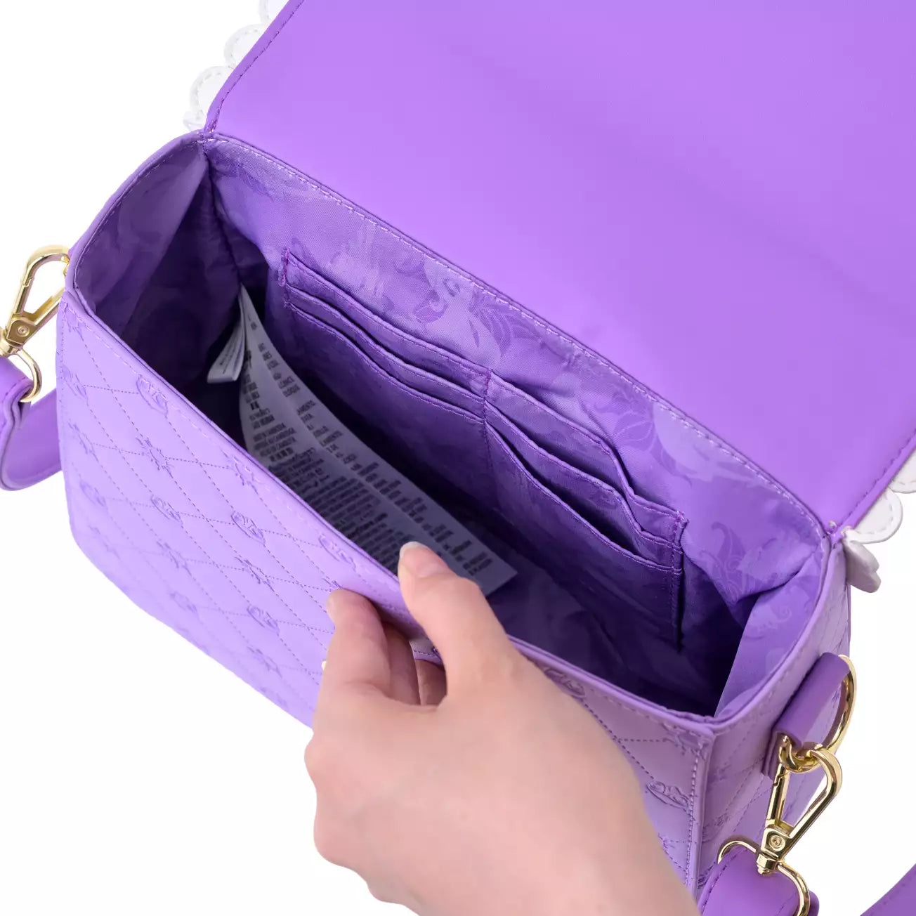 AUG 28 PREORDER - Japan Disney Store -【Loungefly】Tangled - Pascal - 2-Way Shoulder Bag (Copy)