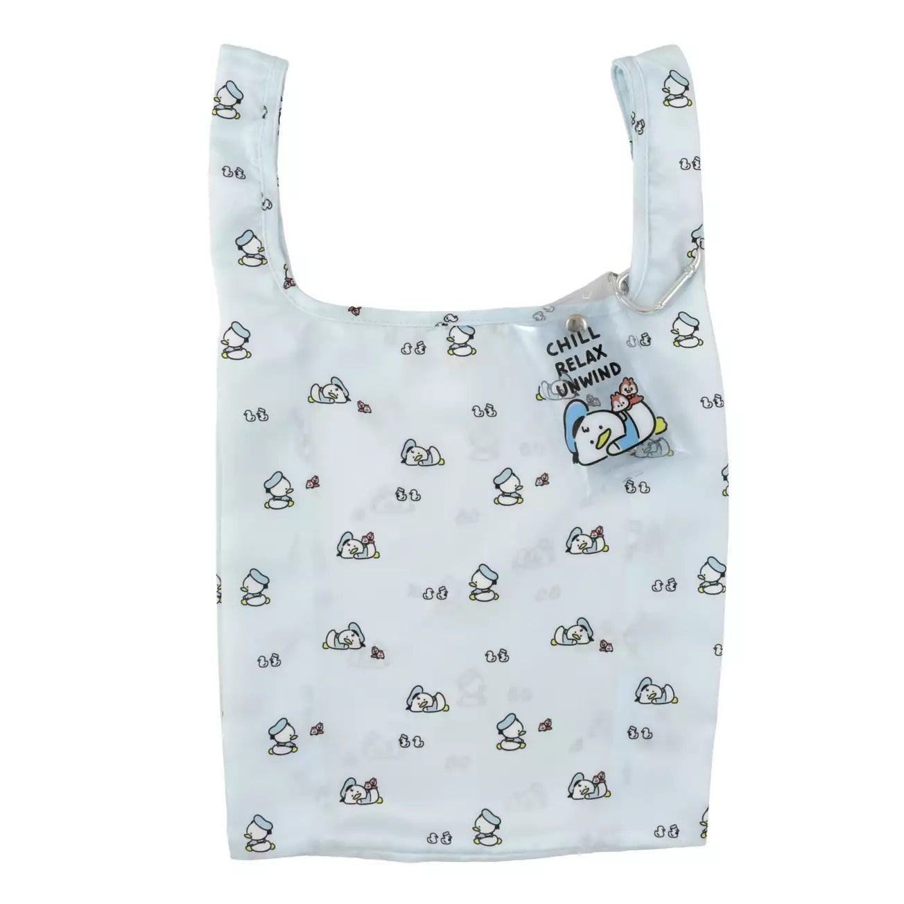 Japan Disney Store - Donald's Birthday 2026 - Donald, Chip & Dale ECO Bag with Pouch and Carabiner
