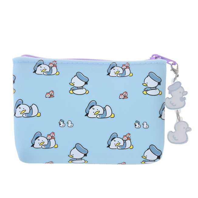 Japan Disney Store - Donald's Birthday 2026 - Donald, Chip & Dale Pouch with Charm