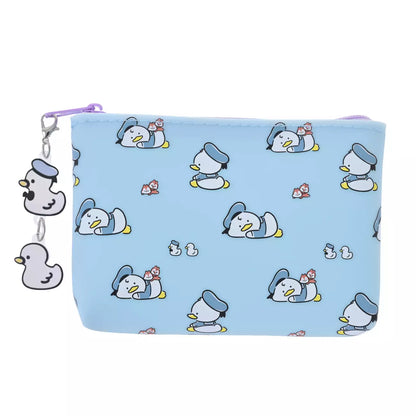 Japan Disney Store - Donald's Birthday 2026 - Donald, Chip & Dale Pouch with Charm