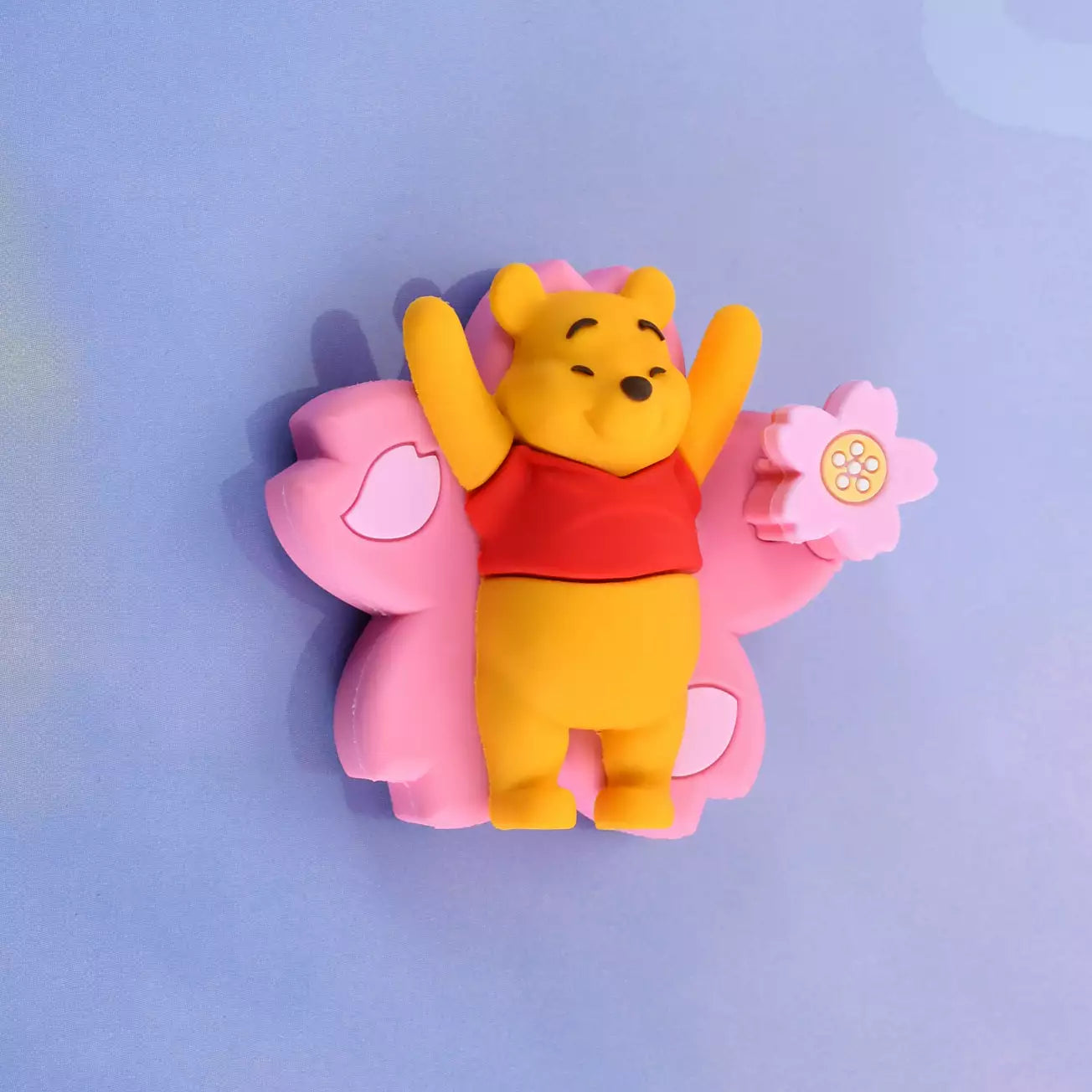Japan Disney Store - Japan Style - Winnie the Pooh - 3D Sakura Magnet