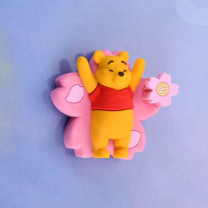 Japan Disney Store - Japan Style - Winnie the Pooh - 3D Sakura Magnet