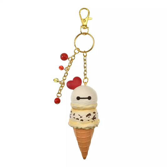 APRIL 28 PREORDER - Japan Disney Store - Baymax - Ice Cream Keychain