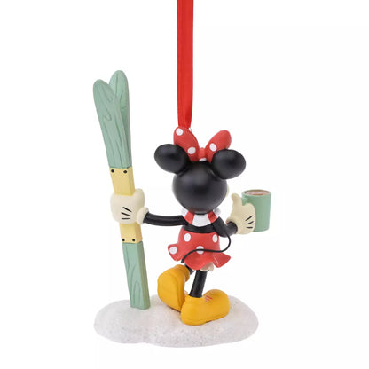 OCT 2 PREORDER - Japan Disney Store - Christmas Ornaments 2026 - Minnie Mouse Skiing