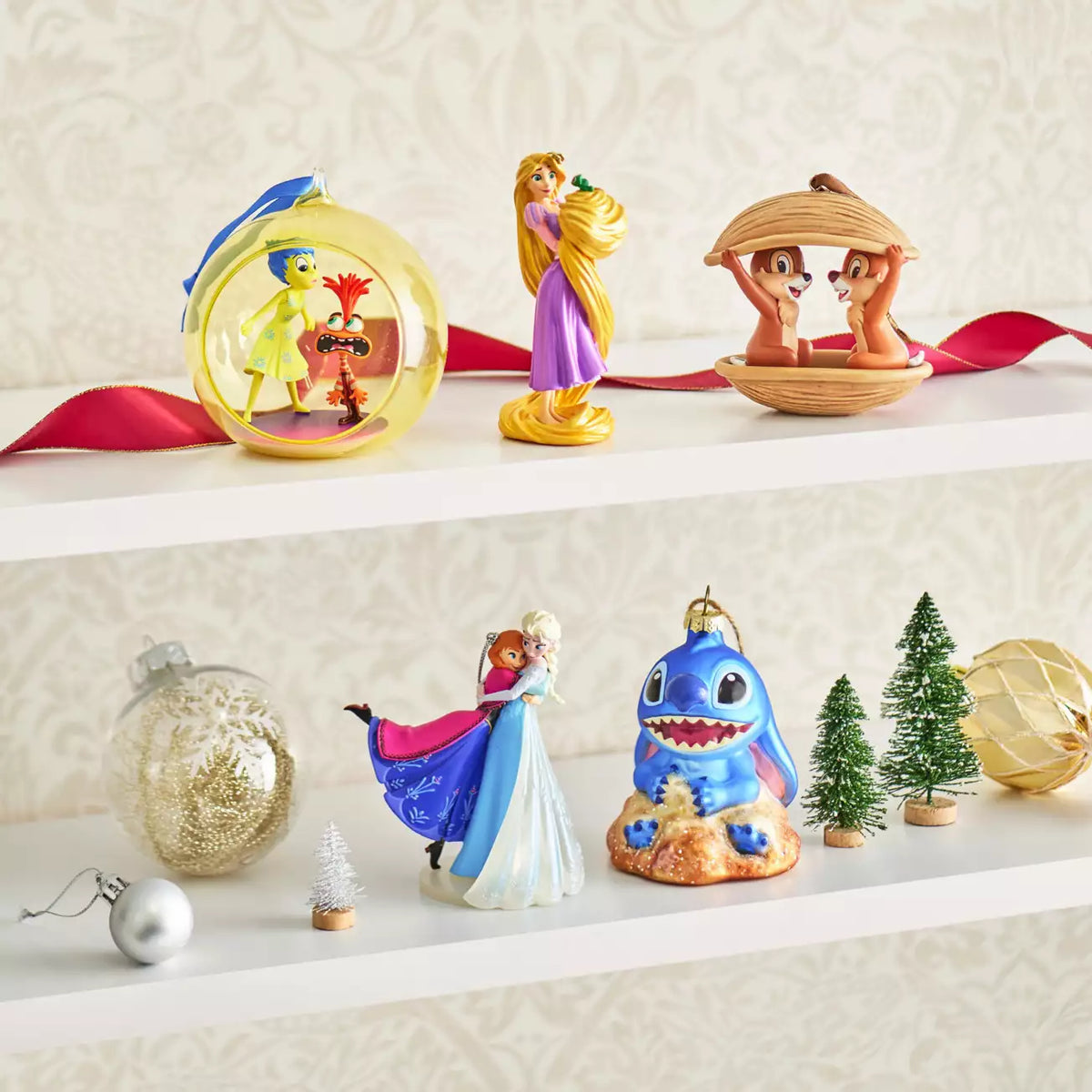 OCT 2 PREORDER - Japan Disney Store - Christmas Ornaments 2026 - Rapunzel & Pascal