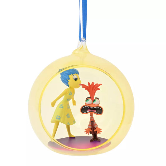 OCT 2 PREORDER - Japan Disney Store - Christmas Ornaments 2026 - Inside Out - Joy & Worry