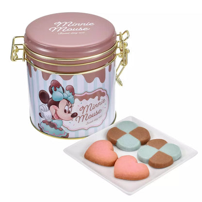 Japan Disney Store - Minnie Mouse - Cookies & Baked Chocolate in a Canister Tin