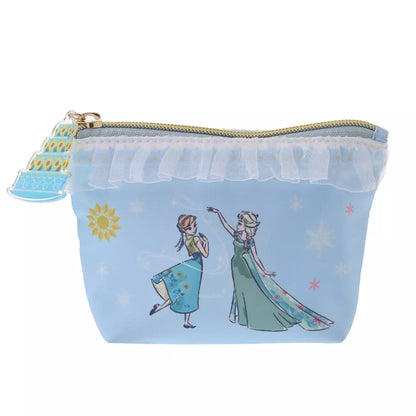Japan Disney Store - Frozen Fever - Anna & Elsa Pouch