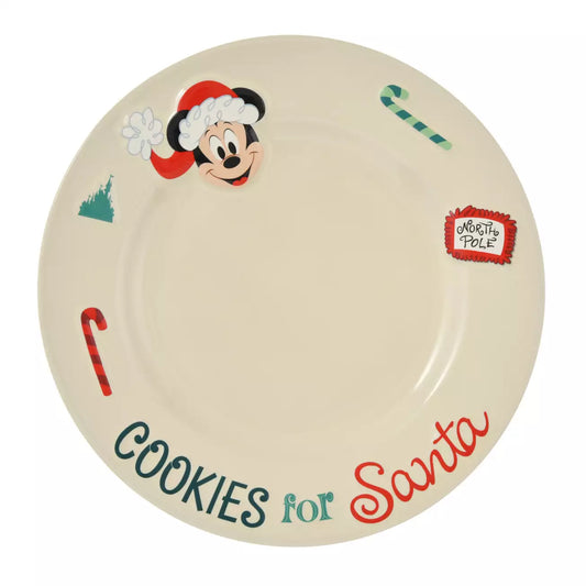 NOV 2 PREORDER - Japan Disney Store - Christmas 2026 - Mickey Mouse Plate