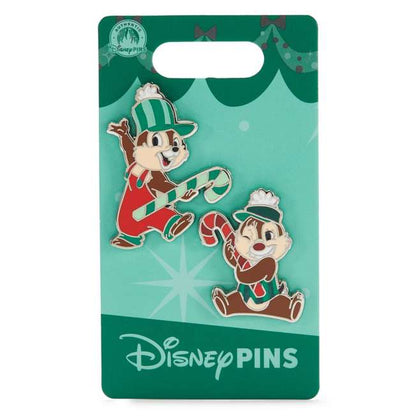 NOV 2 PREORDER - Japan Disney Store - Christmas 2026 - Chip & Dale Pin