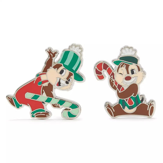 NOV 2 PREORDER - Japan Disney Store - Christmas 2026 - Chip & Dale Pin