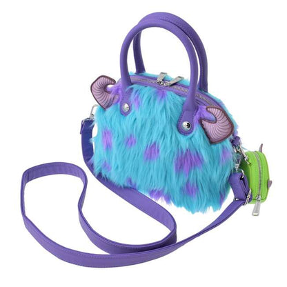 OCT 20 PREORDER - Japan Disney Store - Monsters Inc 25th - Loungefly - Sully & Mike 2-Way Shoulder Bag with Pouch