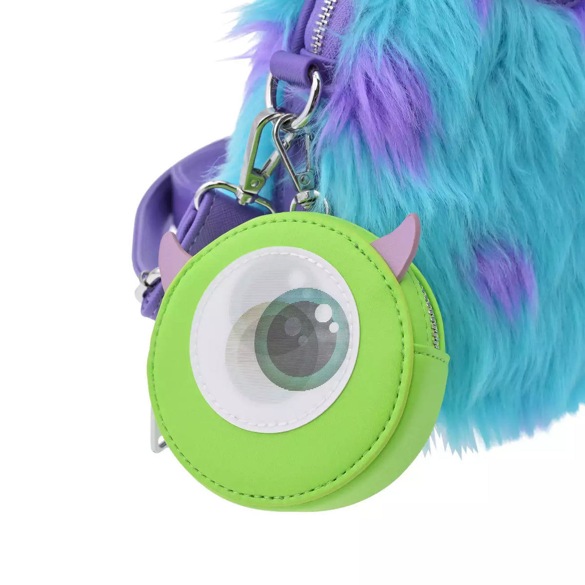 OCT 20 PREORDER - Japan Disney Store - Monsters Inc 25th - Loungefly - Sully & Mike 2-Way Shoulder Bag with Pouch