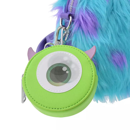 OCT 20 PREORDER - Japan Disney Store - Monsters Inc 25th - Loungefly - Sully & Mike 2-Way Shoulder Bag with Pouch