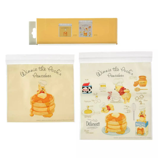 JULY 28 PREORDER - Japan Disney Store - Pooh Hunny Day 2026 - Winnie the Pooh - Winnie the Pooh & Piglet Zipper Bag