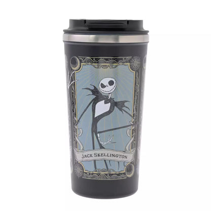 SEPT 7 PREORDER - Japan Disney Store - The Nightmare Before Christmas - Jack Skellington - Stainless Steel Glow-in-the-Dark Tumbler
