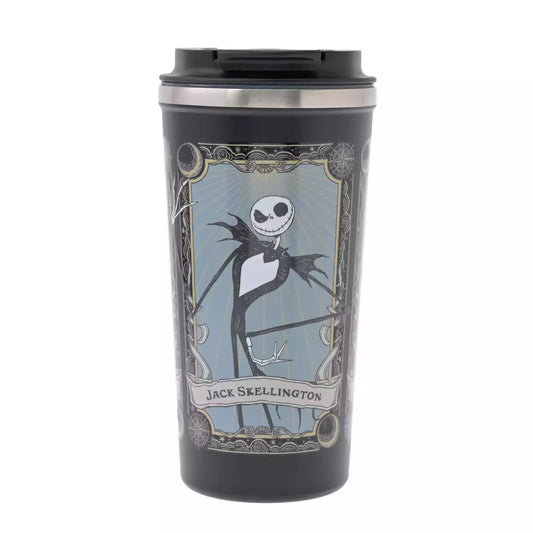 SEPT 7 PREORDER - Japan Disney Store - The Nightmare Before Christmas - Jack Skellington - Stainless Steel Glow-in-the-Dark Tumbler