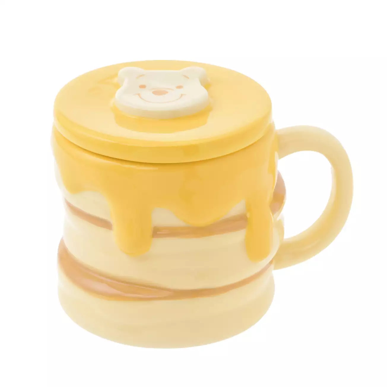JULY 28 PREORDER - Japan Disney Store - Pooh Hunny Day 2026 - Winnie the Pooh - Pancake Mug with Lid