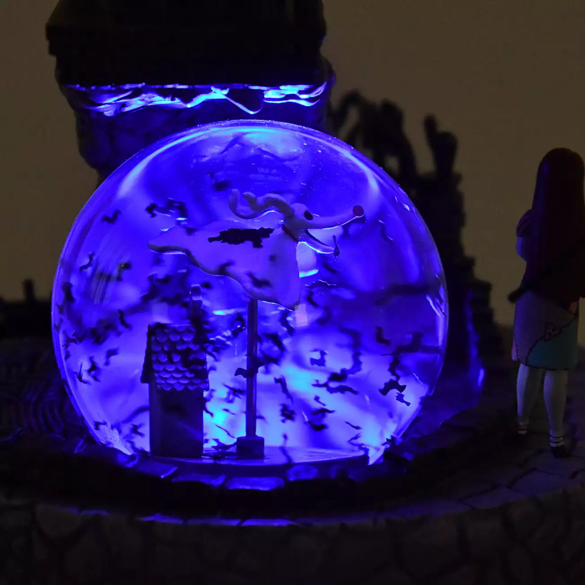 SEPT 7 PREORDER - Japan Disney Store - The Nightmare Before Christmas - Light-Up Snow Globe