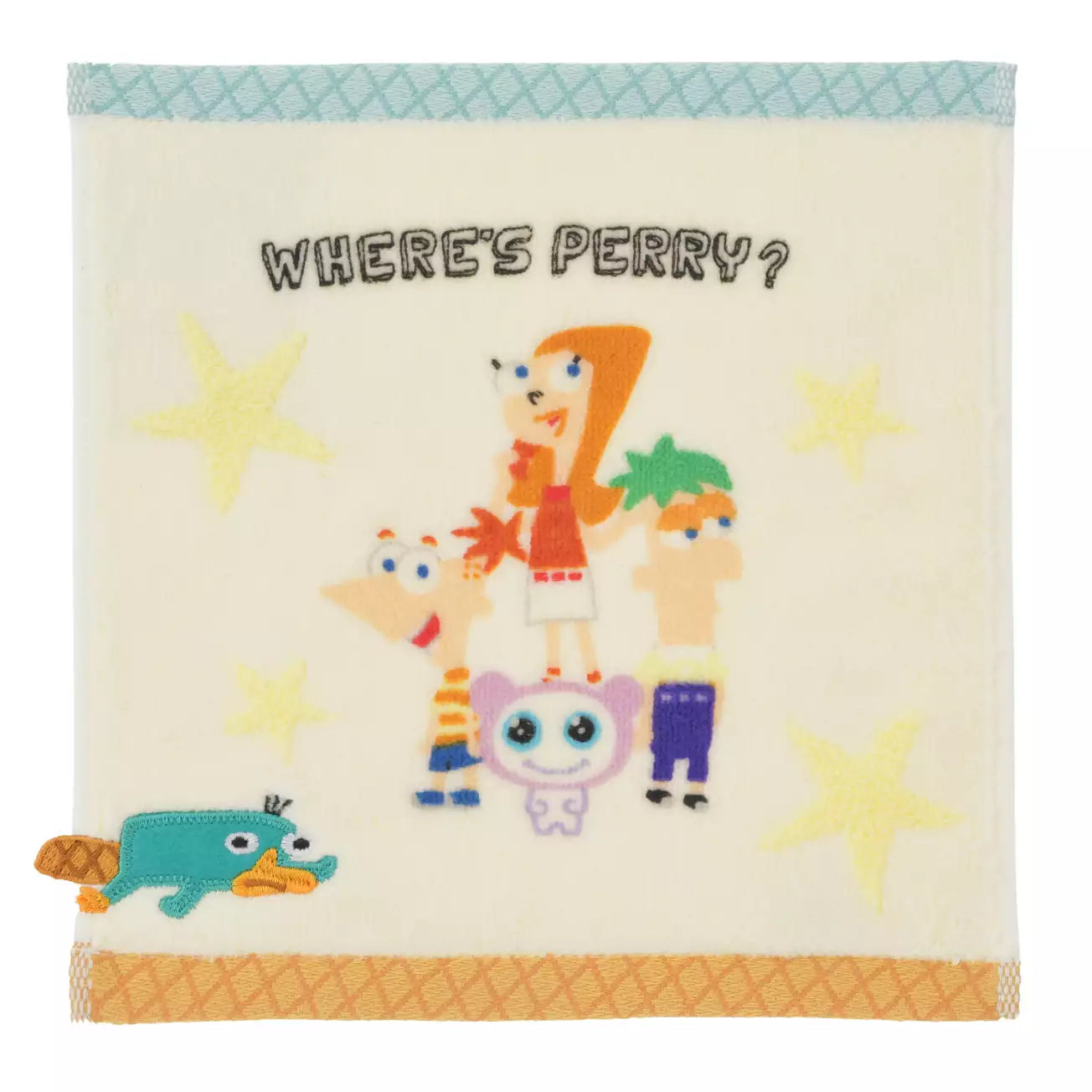 AUG 18 PREORDER - Japan Disney Store - Phineas & Ferb - Mini Towel