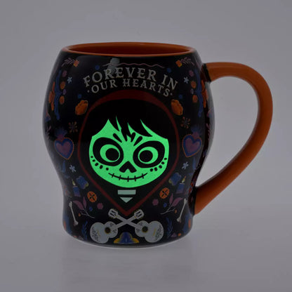 AUG 21 PREORDER - Japan Disney Store - Coco - Miguel Mug - Glow in the Dark